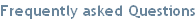 Frequently asked Questions